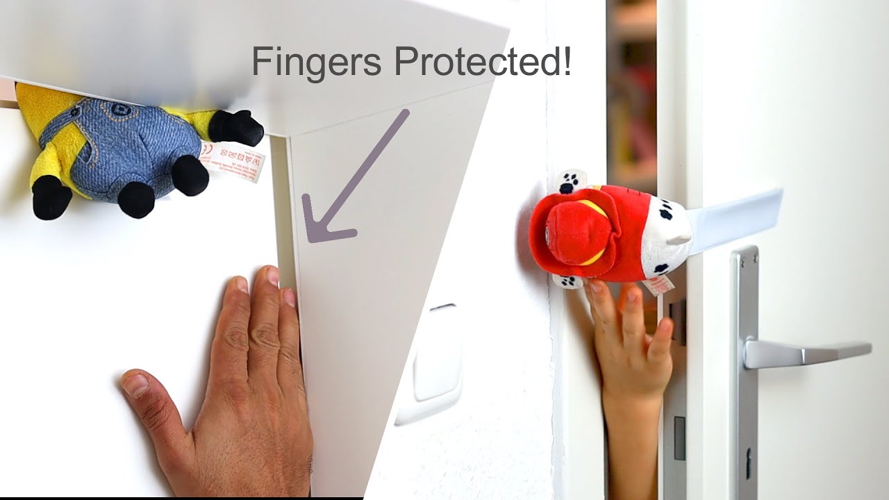 Prevent Finger Crushing in Doors with This Simple Hack-DIY #shorts