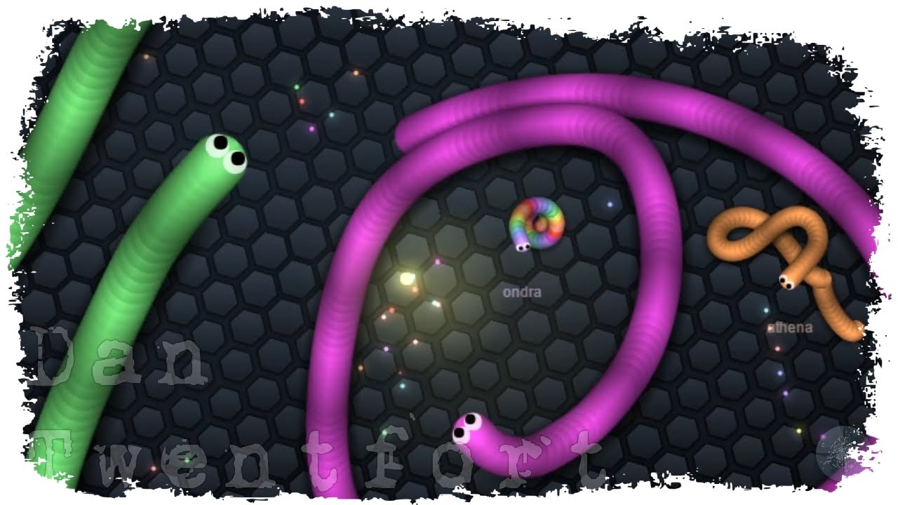 Cмерть от подписчика? С нуля до топового червя Slither.io