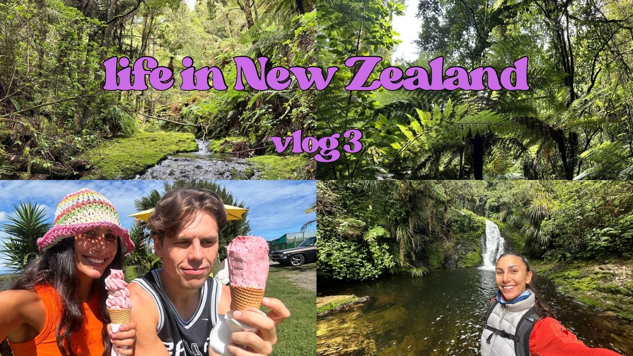 My Dream Saturday In New Zealand | Solo Hike | Waterfall Swim | Strawberry Picking | Bake Focaccia |