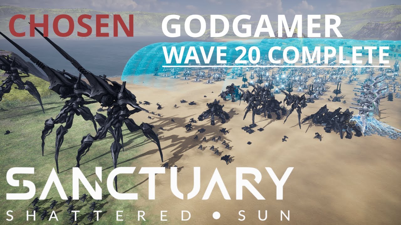 20 Waves on Hardest Difficulty | Sanctuary: Shattered Sun Pre-alpha