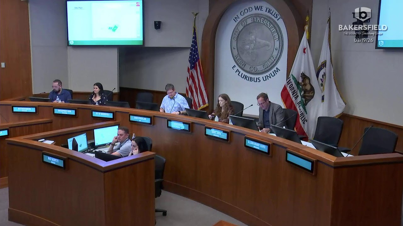 City of Bakersfield Planning Commission Meeting - March 19th, 2026