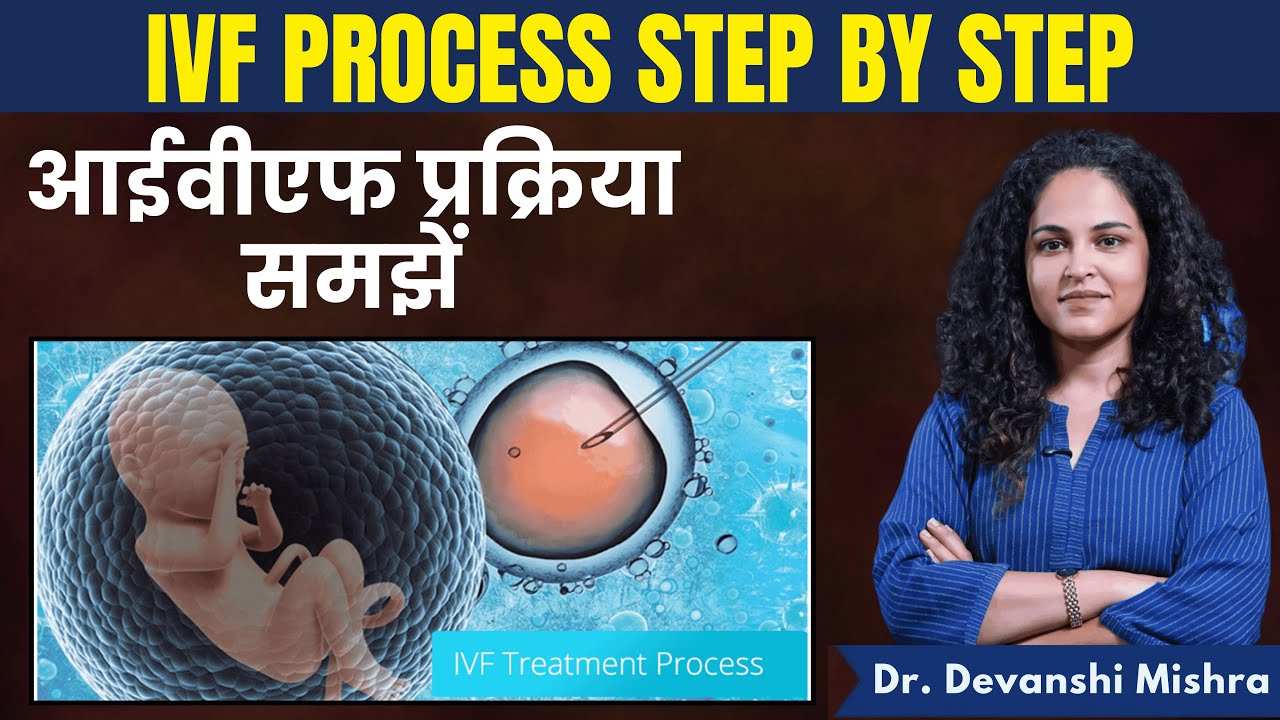 आईवीएफ के आसान स्टेप्स | IVF Process Explained Briefly Step-by-Step