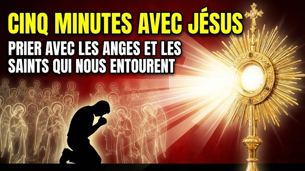 Cinq Minutes avec Jésus au Saint-Sacrement : Quand on a l'impression que nos prières ne sont pas