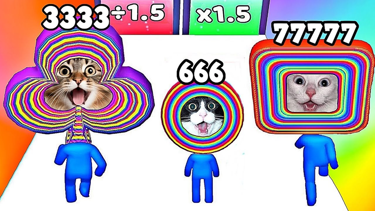 LAYER MAN 3D - ASMR Gameplay Android,iOS Walkthrough Pro Game Mobile (Level Up Layer Head Run) P44