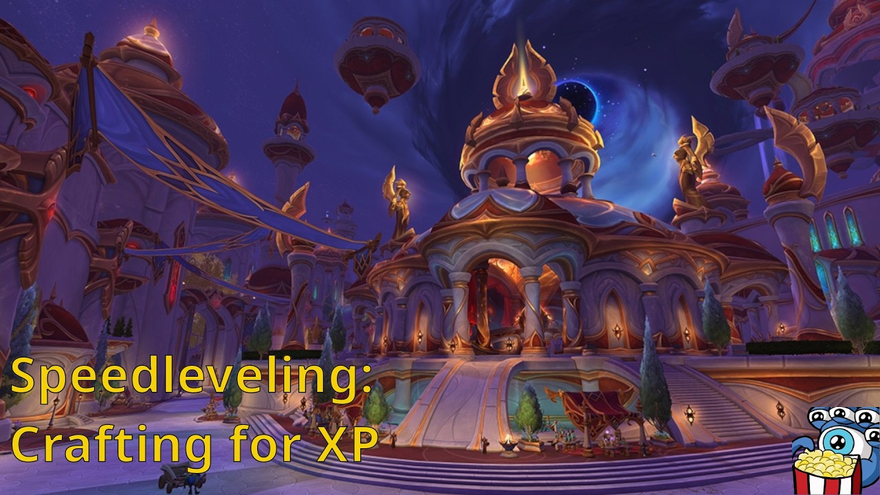 WoW Midnight Speedleveling: Crafting for XP