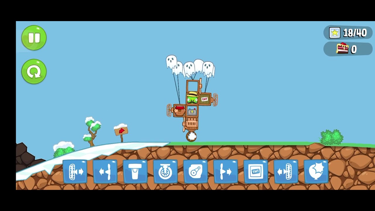 Bad Piggies criando transportes de bronze 🥉🥉 parte 2