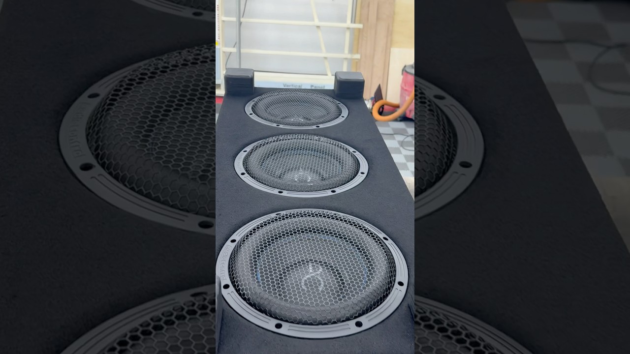 3 10&rdquo; Down Fire Custom Subwoofer Box | Jeep Wrangler JL | Car Audio Shop in Tacoma, WA #customaudio