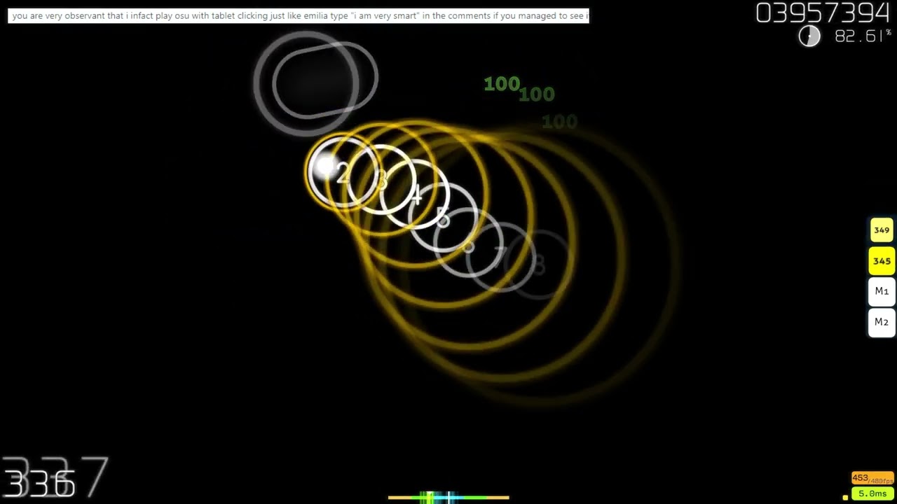 osu!-GLORYHAMMER-Rise Of The Chaos Wizards Massive Legend play 7 million score