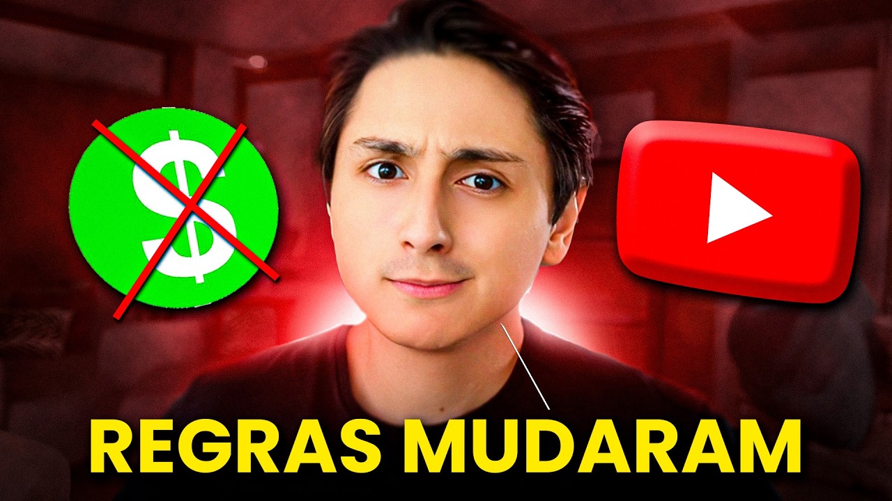 ⚠️ Seu Canal Vai Ser DESMONETIZADO pelo YouTube! (Nova Regra 15/07)