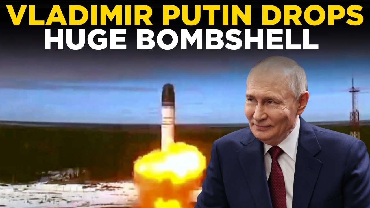 Vladimir Putin Live | Vladimir Putin Drops Huge Bombshell | Russia Ukraine War | Iran | Trump | US