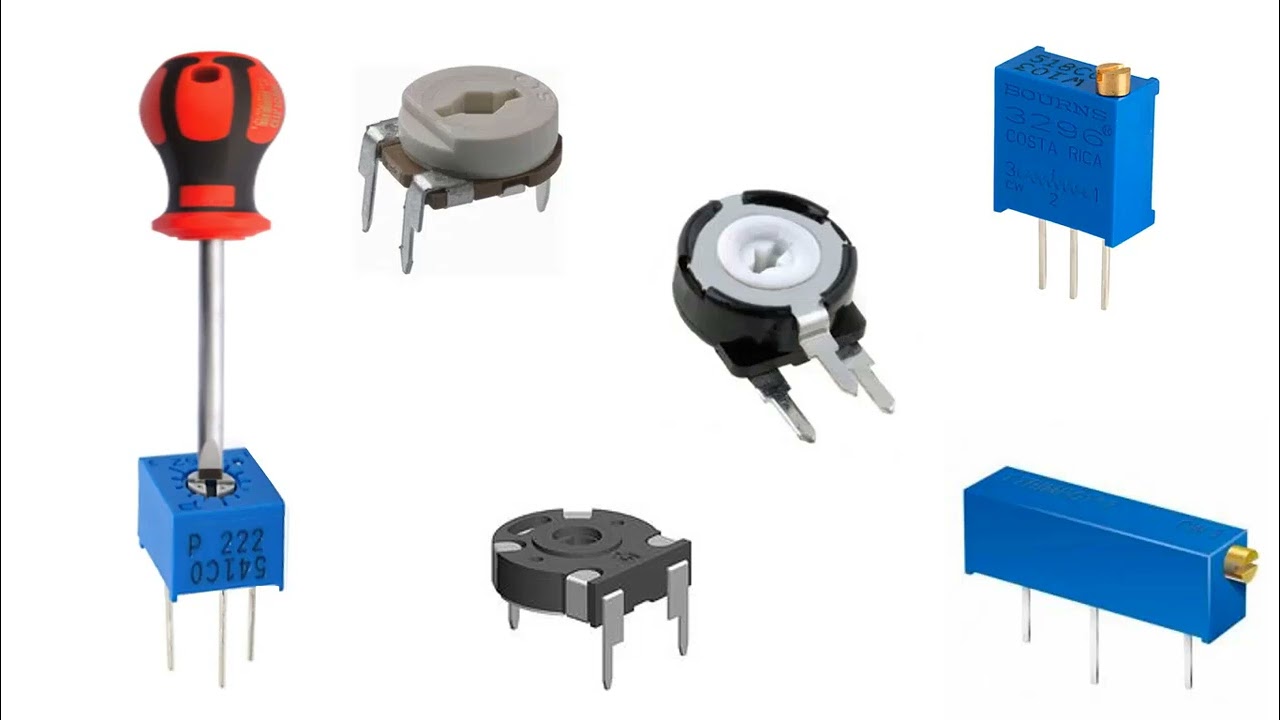 What are Variable Resistors? How Potentiometer, Trimpot and Rheostat Work?