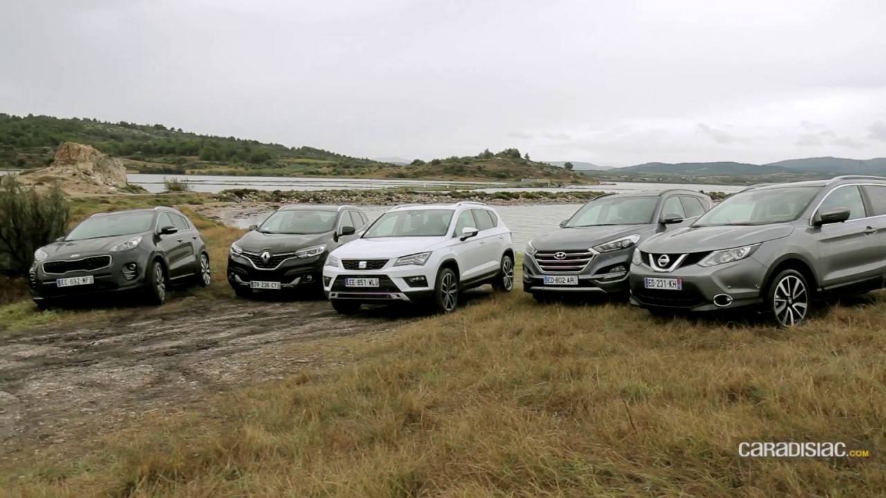 Comparatif 2016 : Le Seat Ateca face à la concurrence