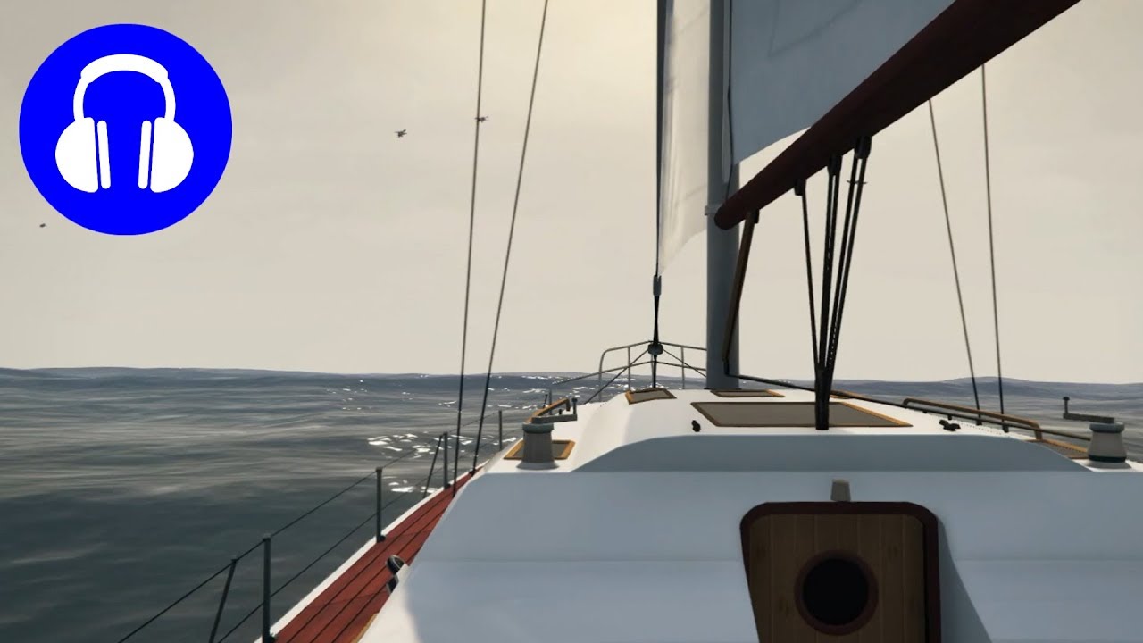 OCEAN SOUNDS 🎧 For Studying | Relaxing | Sleeping | Meditation (GTA V Ambience)