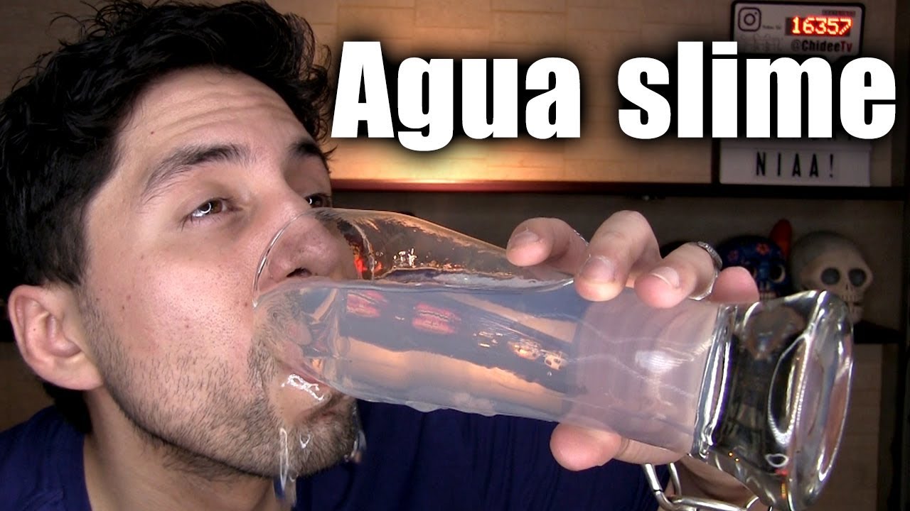 TOMANDO AGUA VISCOSA Y ESPESA!!!!!