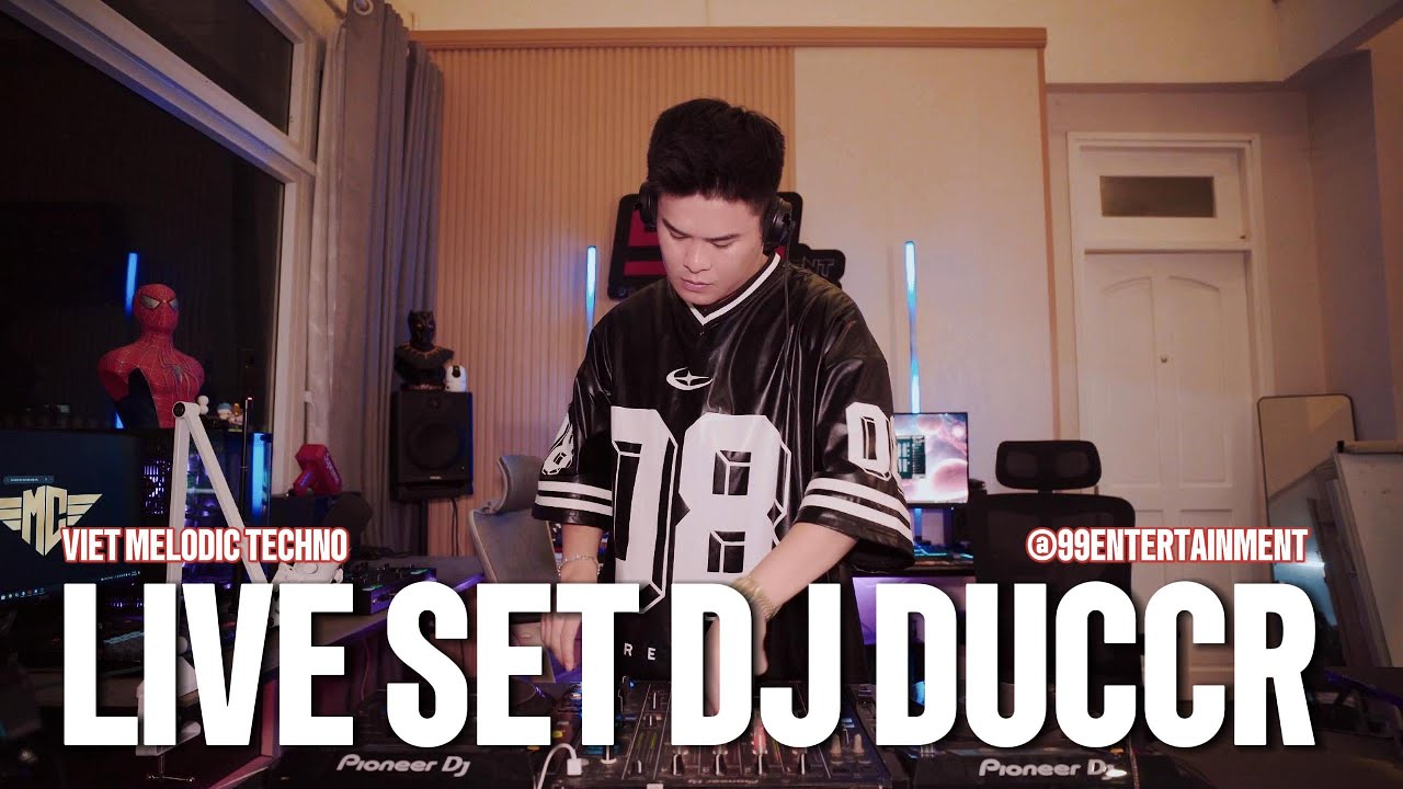 LIVE SET #4: VIET MELODIC TECHNO BY DJ DUC CR ( SƠN TÙNG MTP, DƯƠNG DOMIC, JUSTA TEE, TLINH,...)