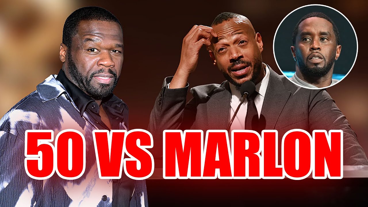 Marlon Wayans & 50 Cent BEEF on social media over Diddy documentary
