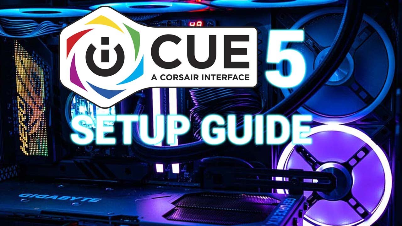 How to install ICUE 5! iCue Version 5 setup tutorial