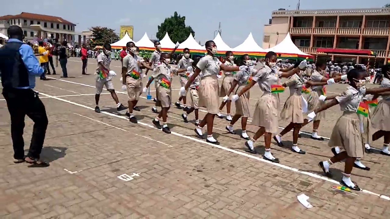 65TH Independence parade @Kumasi Jubilee Park 🇬🇭❤