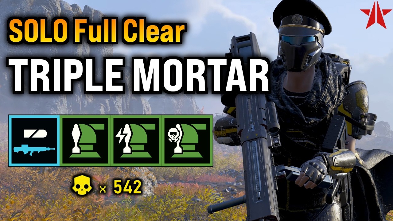 Helldivers 2 - SOLO Triple Mortar Loadout is PURE CHAOS, Super Helldive (Full Clear)