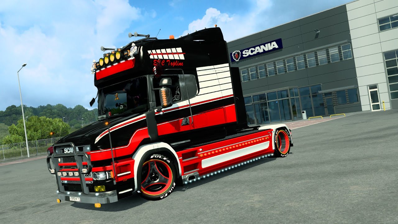 🔴 ETS 2 : В долгий путь ( ! ✨ РЕЖИМ КОНВОЙ ✨! ) RJL Scania T & T 4-series