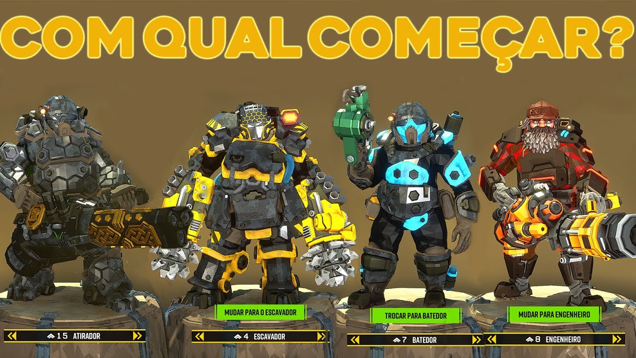 Guia de classes para iniciantes de Deep Rock Galactic
