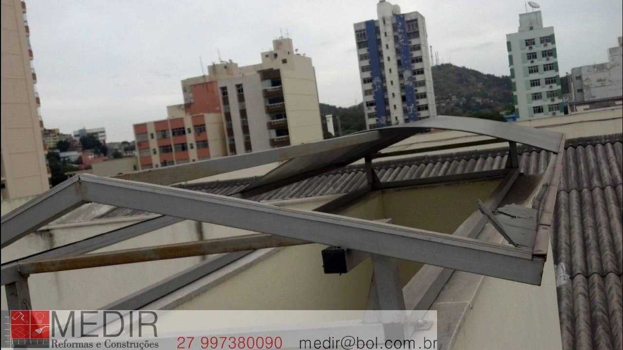Troca de Cobertura Policarbonato  Bento Ferreira  Vit&oacute;ria  ES