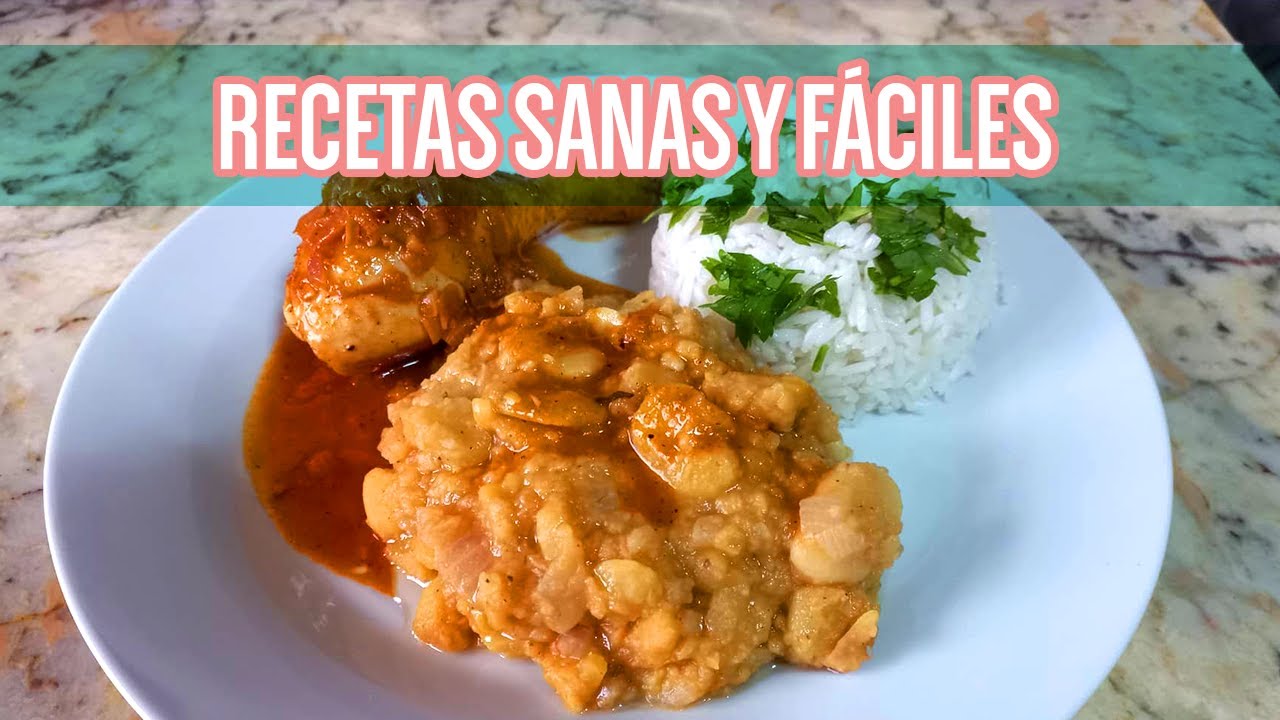 Guiso de haba seca. Rápido, fácil y saludable. Nivel principiante