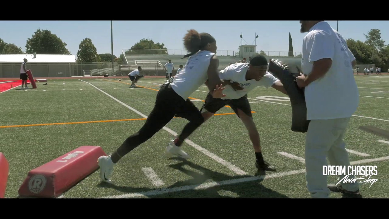 Dream Chasers Never Sleep Football Camp - ( Demetrius Crawford )| Dir. Ice Meez