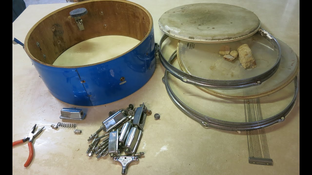 snare drum rebuilding.