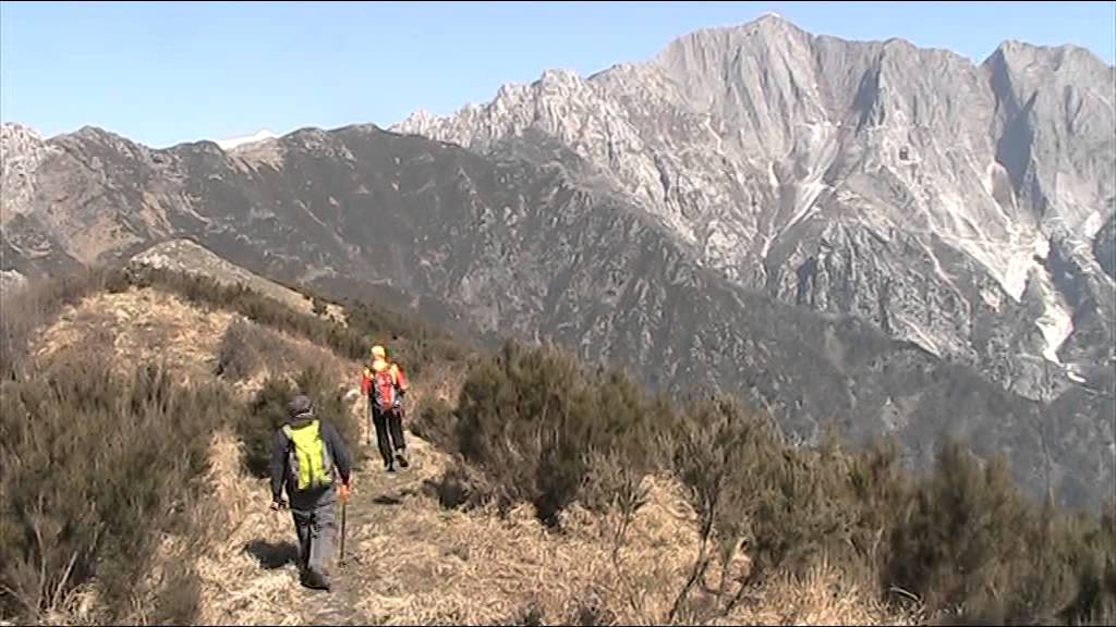 MONTE   FOLGORITO  -  M.  CARCHIO - 2014  -  APUANE