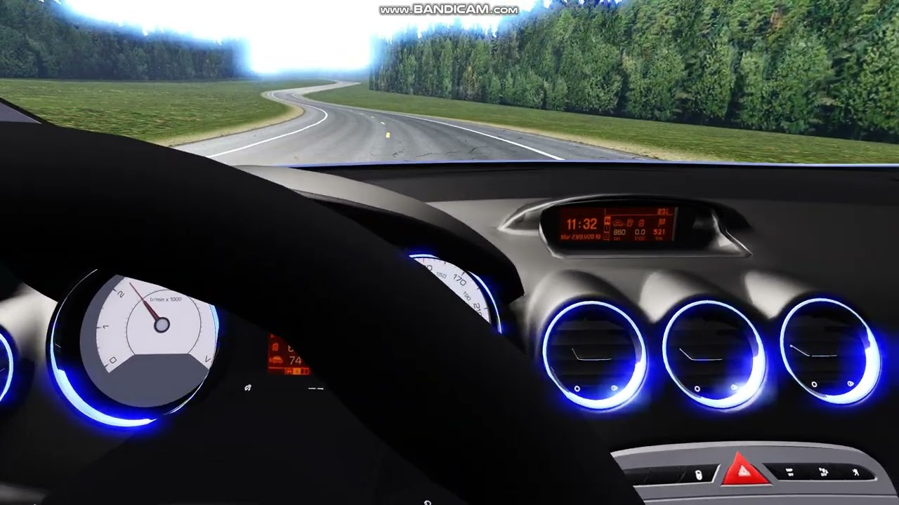 Racer Free Car Simulation - Working trip computer