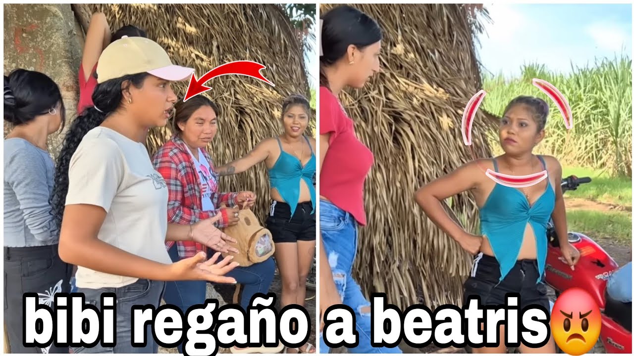 Bibi regaño a beatris por ser muy pel4da para hablar/todo lo agarra de broma dijo😡