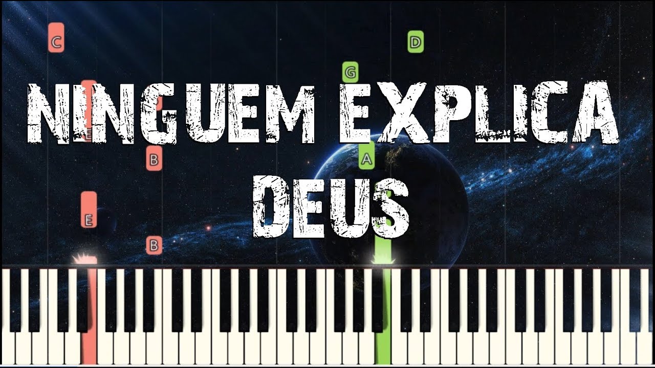NINGUÉM EXPLICA DEUS - TUTORIAL TECLADO