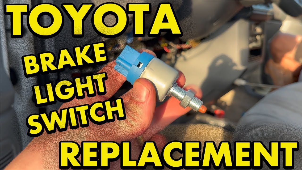 Sienna Brake Stop Light Switch Replacement