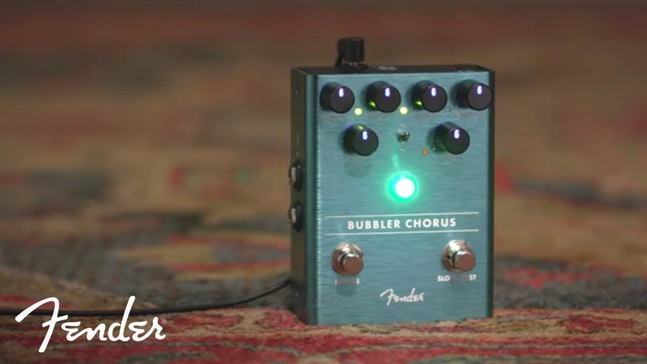 Bubbler Chorus Demo | Педали эффектов | Fender
