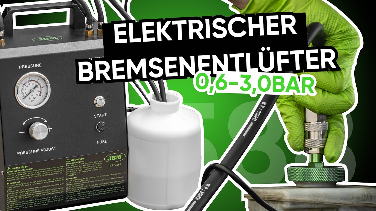 Wie man das ELEKTRISCHER BREMSENENTLÜFTER | 54588