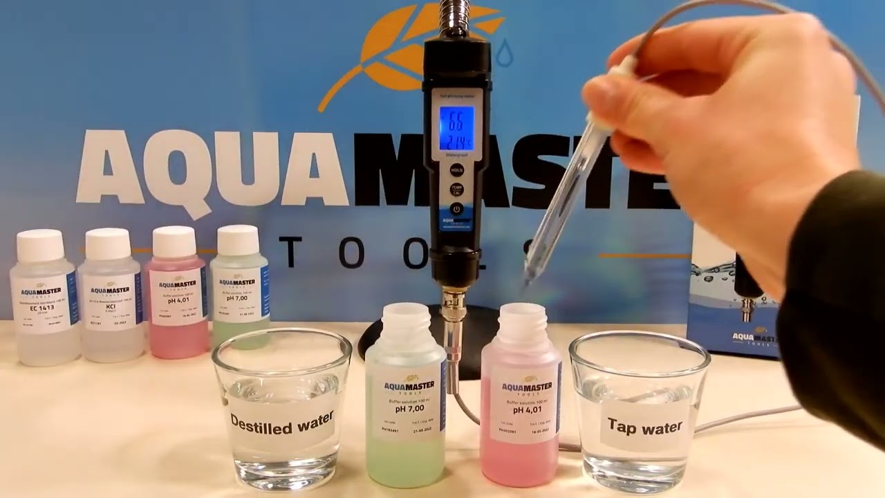 Aqua master tools S300 Pro pH meter pH Calibration