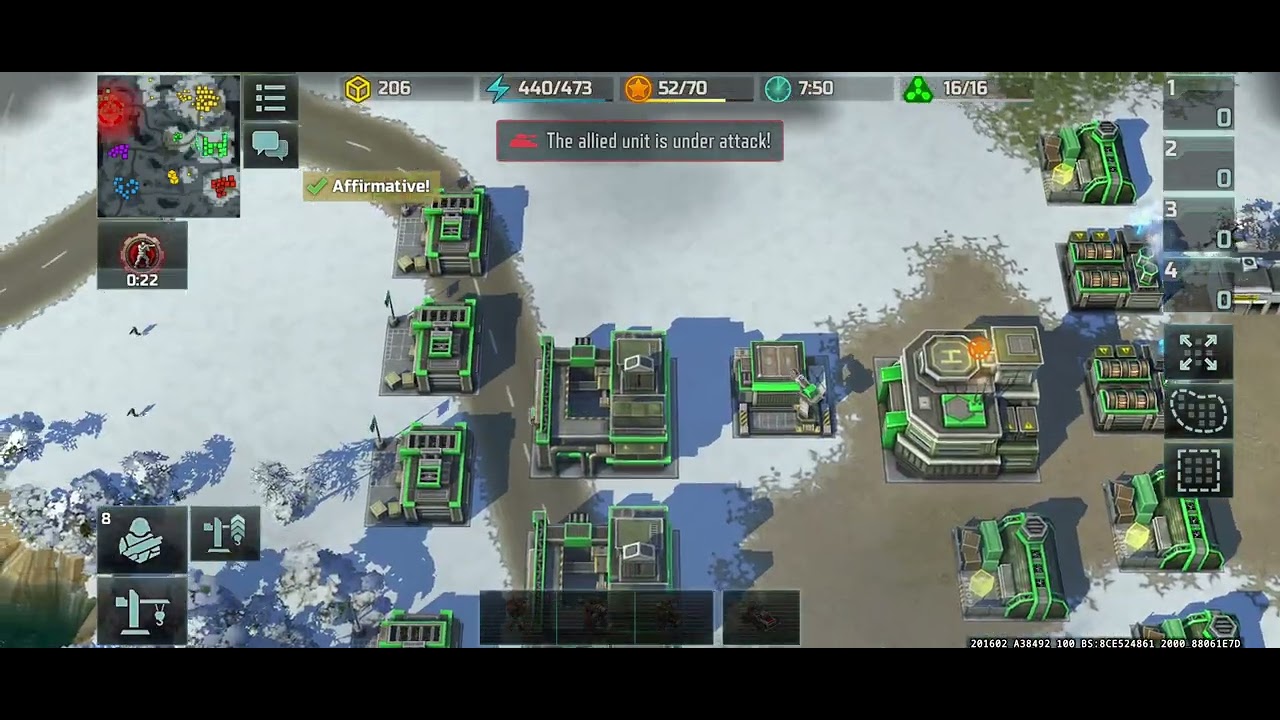 Amazing Supportive Alliance | 3 vs 3 PVP Art of War3 | The blue enemy was Resisting badly