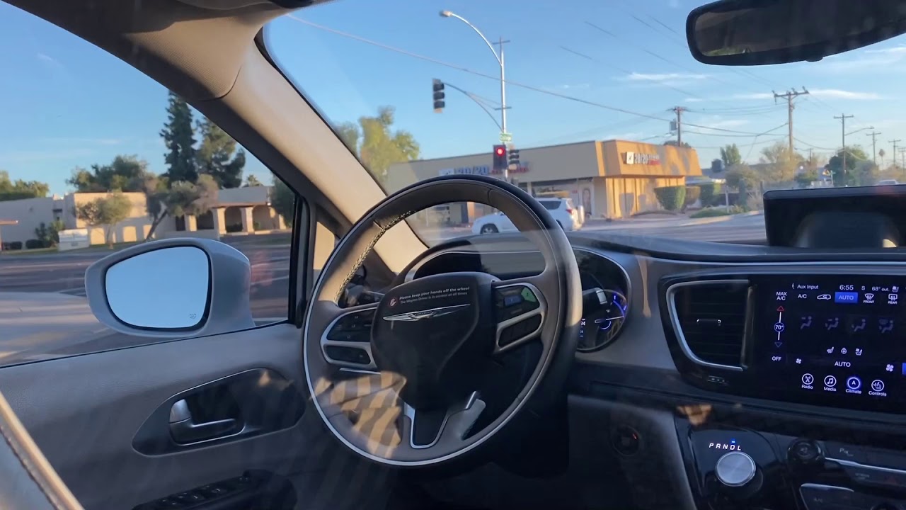 My first ride in Waymo's driverless car in Phoenix, Arizona.