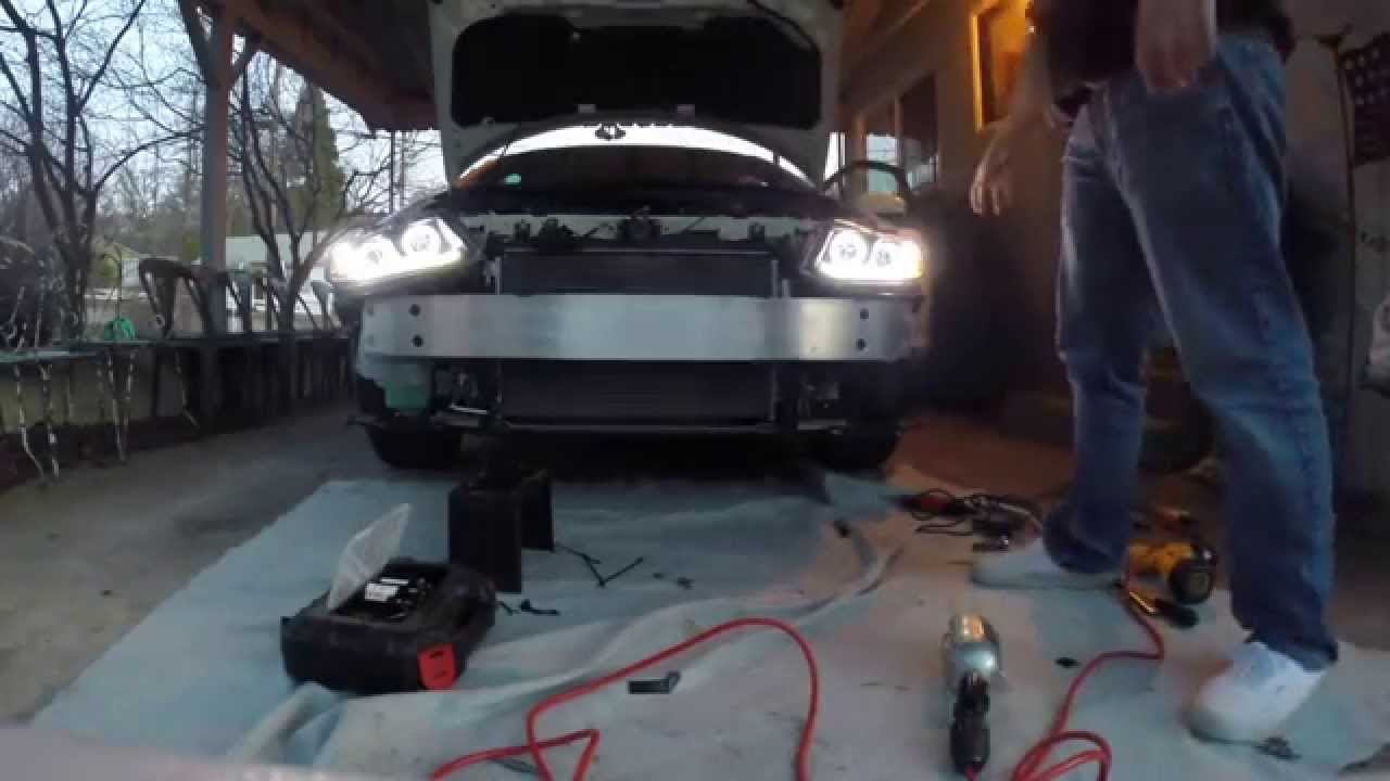 Установка комплекта HID XenonDepot Xtreme 35W 6500k на Honda Civic Si 2014 года выпуска