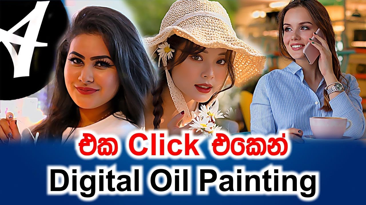 Oil painting in photoshop | Ashi Tutorial