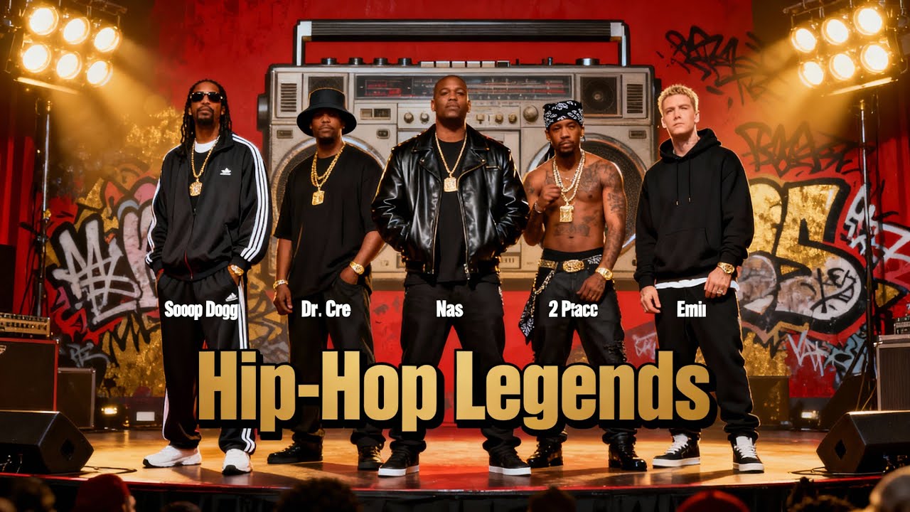 Legendary Rap Icons Live 2025 🔴  Nonstop Hip Hop Classics🔥 &ndash; 2Pac, Snoop Dogg, Nas, DMX, 50 Cent 👑