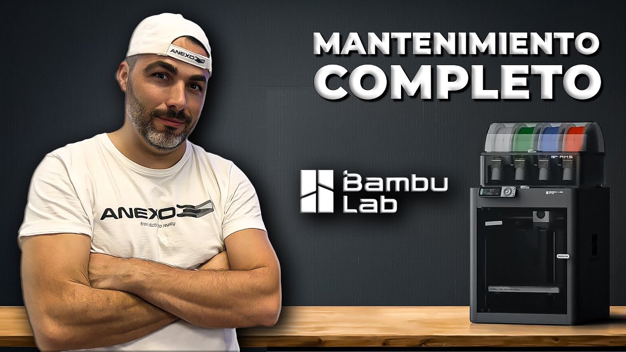 Mantenimiento Completo de tu Impresora 3D Bambu Lab: Limpieza y Lubricación Paso a Paso
