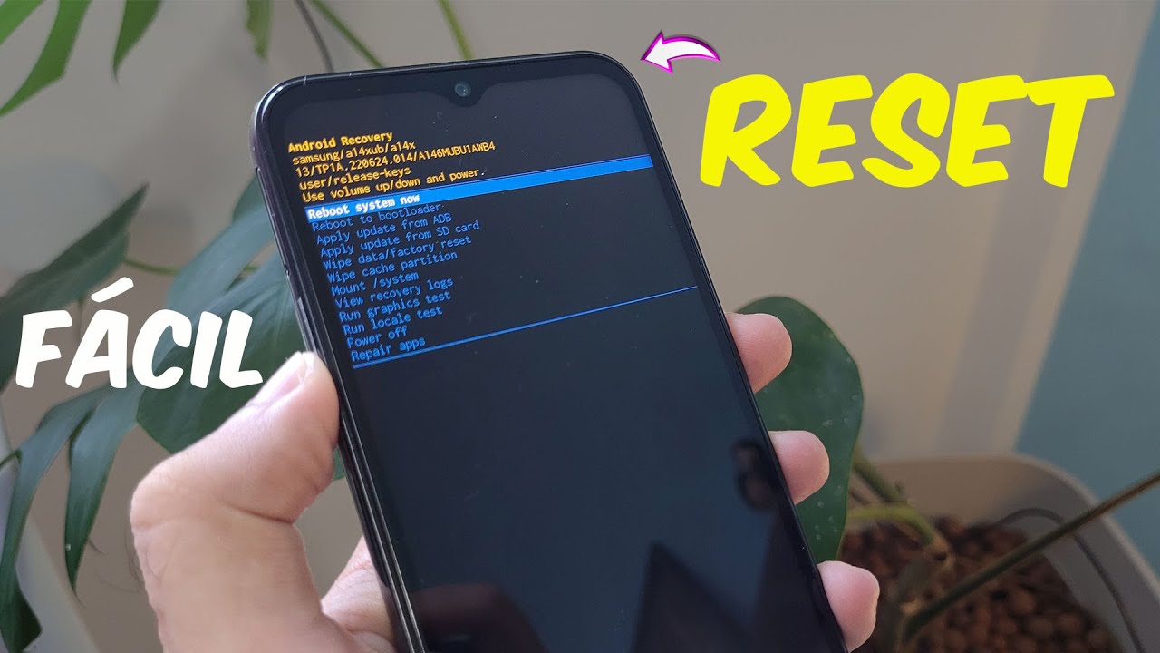 Como FORMATAR Celular Samsung - Hard Reset - R&aacute;pido [A14, S20FE, A53, M53...]