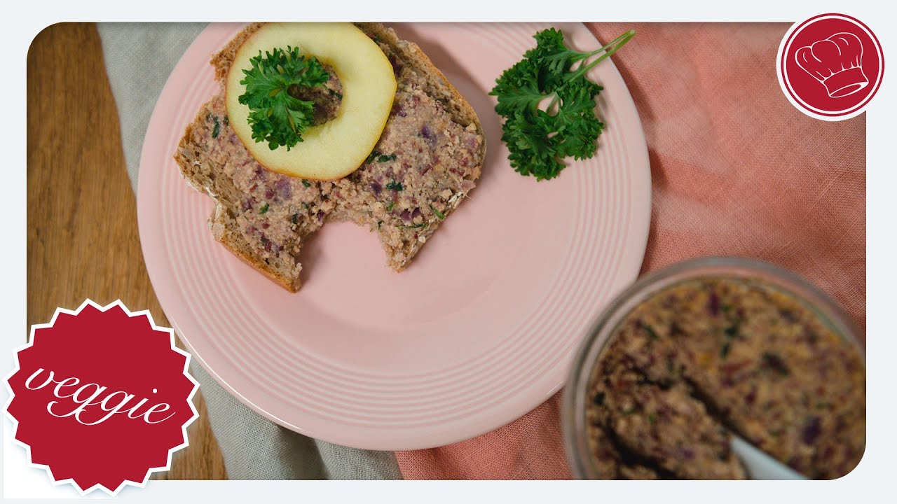 Vegetarische Leberwurst, Brotaufstrich vegetarisch, Thermomix Rezept | elegant-kochen.de