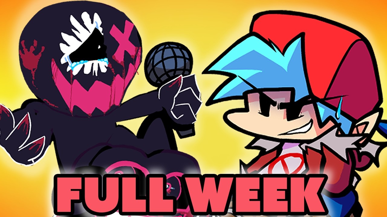 FNF Corruption: Afterfall | EVIL Skid & Pump VS BF! - FULL WEEK 2