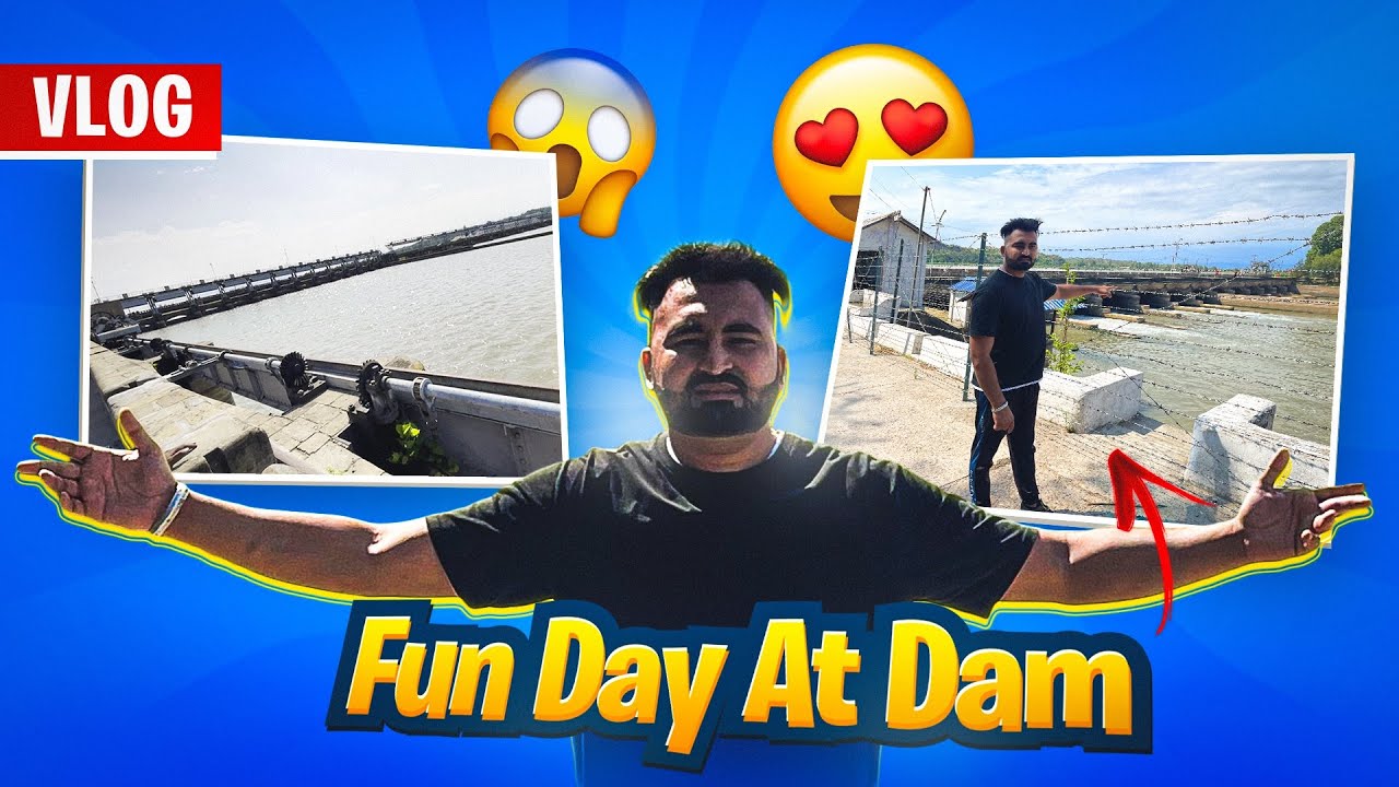 vlog 5 | Visiting one Of *Largest Dam* in Punjab | Ropar Head Works Dam