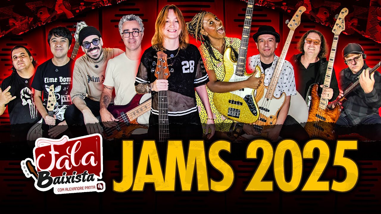 Fala Baixista / TODAS AS JAMS DE 2025 / Retrospectiva Anual #groove #falabaixista #baixo