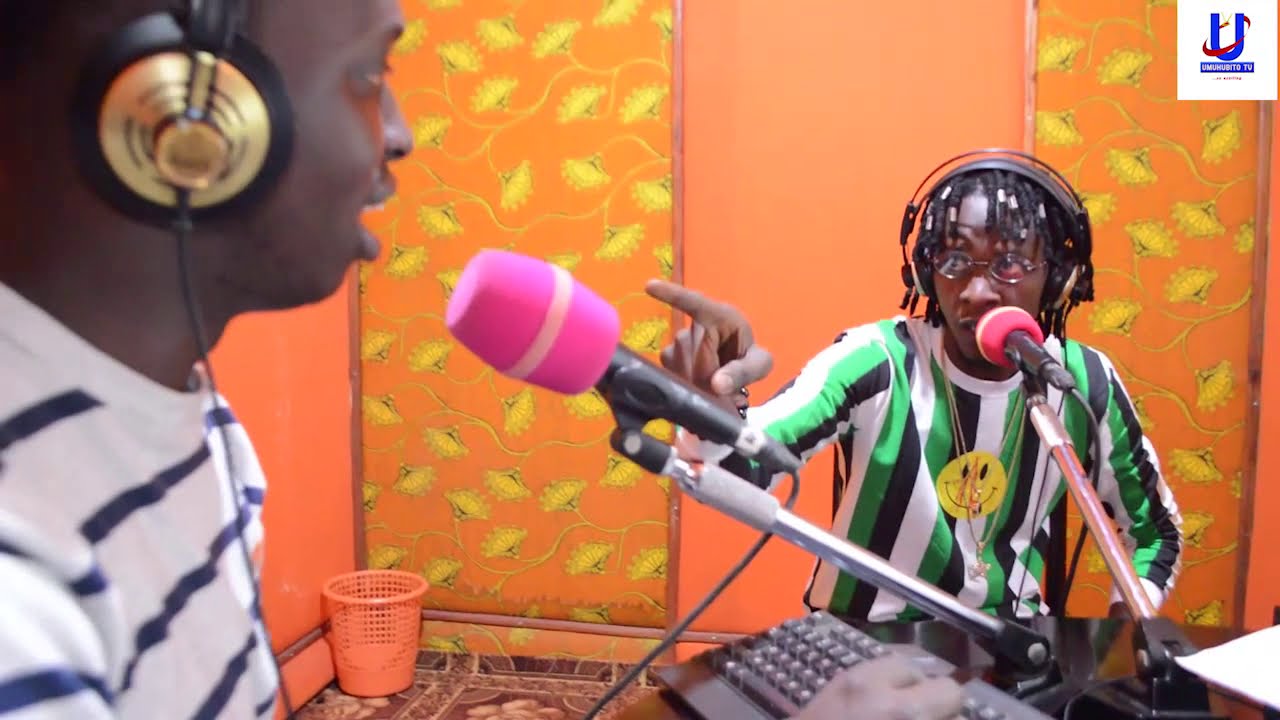 ALVIN SMITH ubu hoho vyanse ahaye gasopo aba RAPPEURS  mu kishura FABELOVE studio ihatwse kwaka