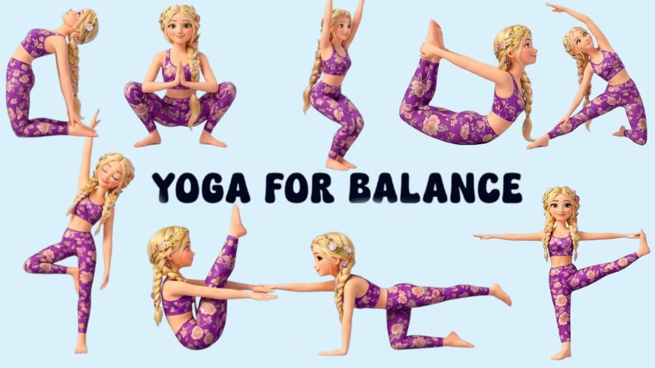 Balance Yoga for Kids with Mira | Yoga For Flexibility | Exercise For Kids | Yoga For Health